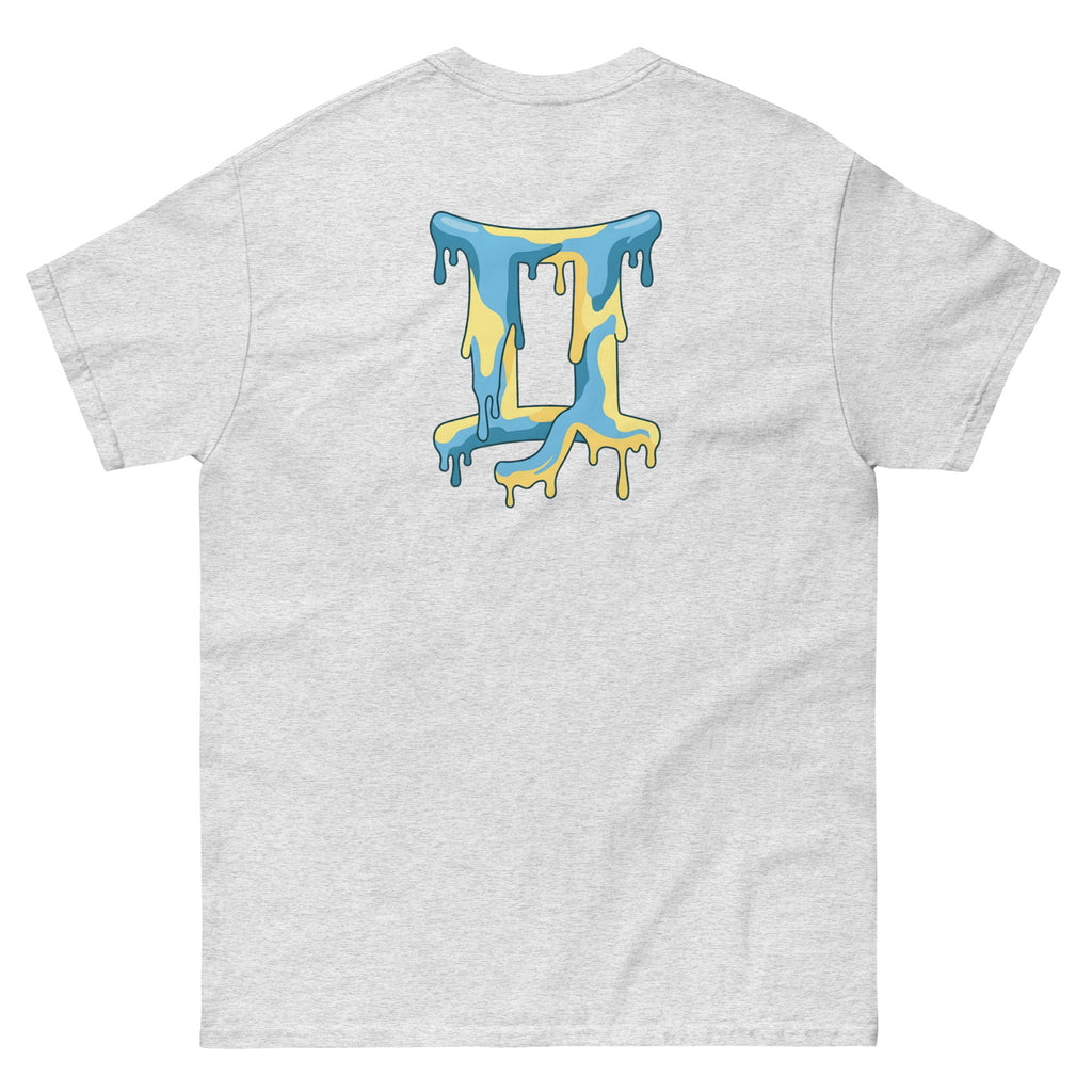 T-shirt zodiacale Gemelli retro streetwear Eclipse Lab.