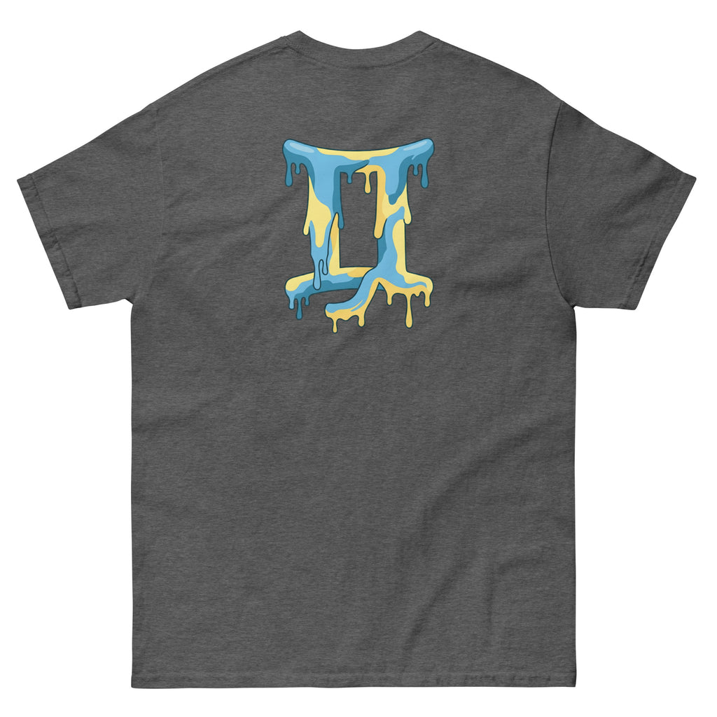 T-shirt zodiacale Gemelli retro streetwear Eclipse Lab.