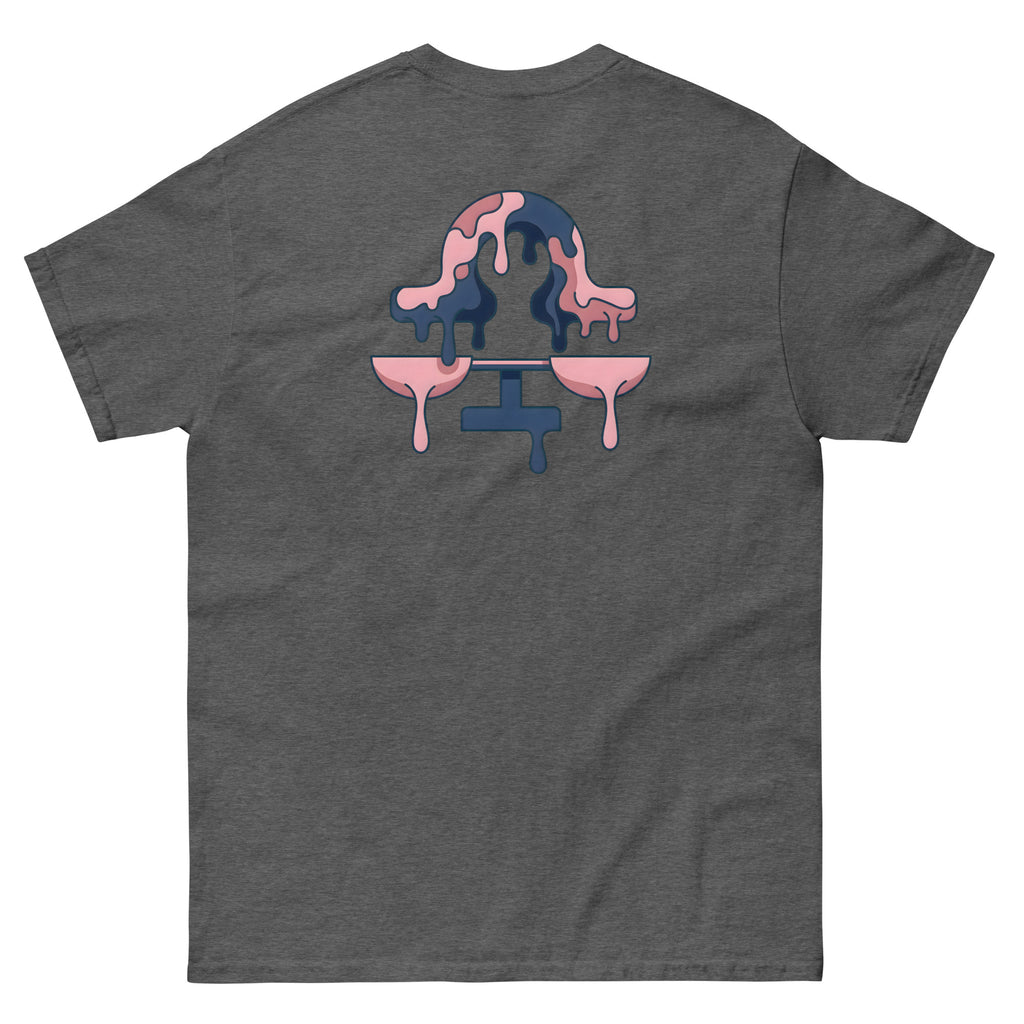 Product mockupT-shirt zodiacale Bilancia retro streetwear Eclipse Lab.