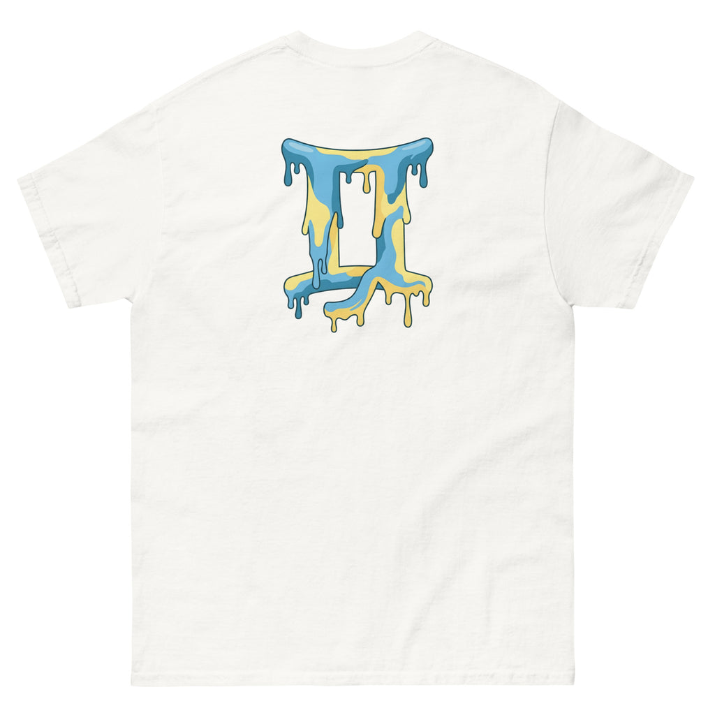 T-shirt zodiacale Gemelli retro streetwear Eclipse Lab.