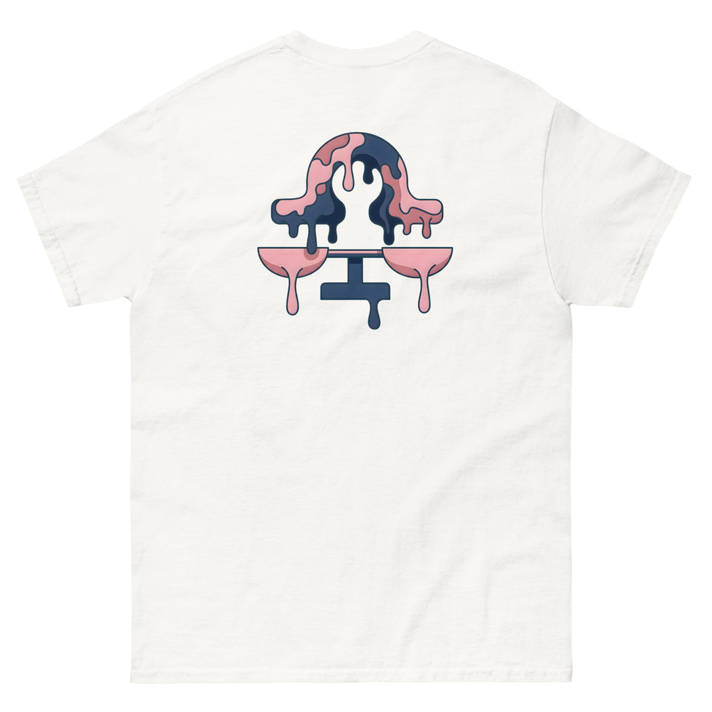 T-shirt zodiacale Bilancia retro streetwear Eclipse Lab.