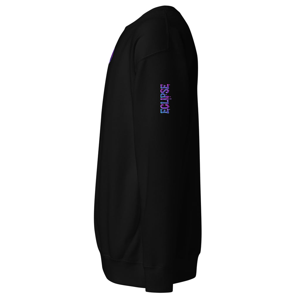 Felpa Eclipse Reverse logo streetwear premium Eclipse Lab.