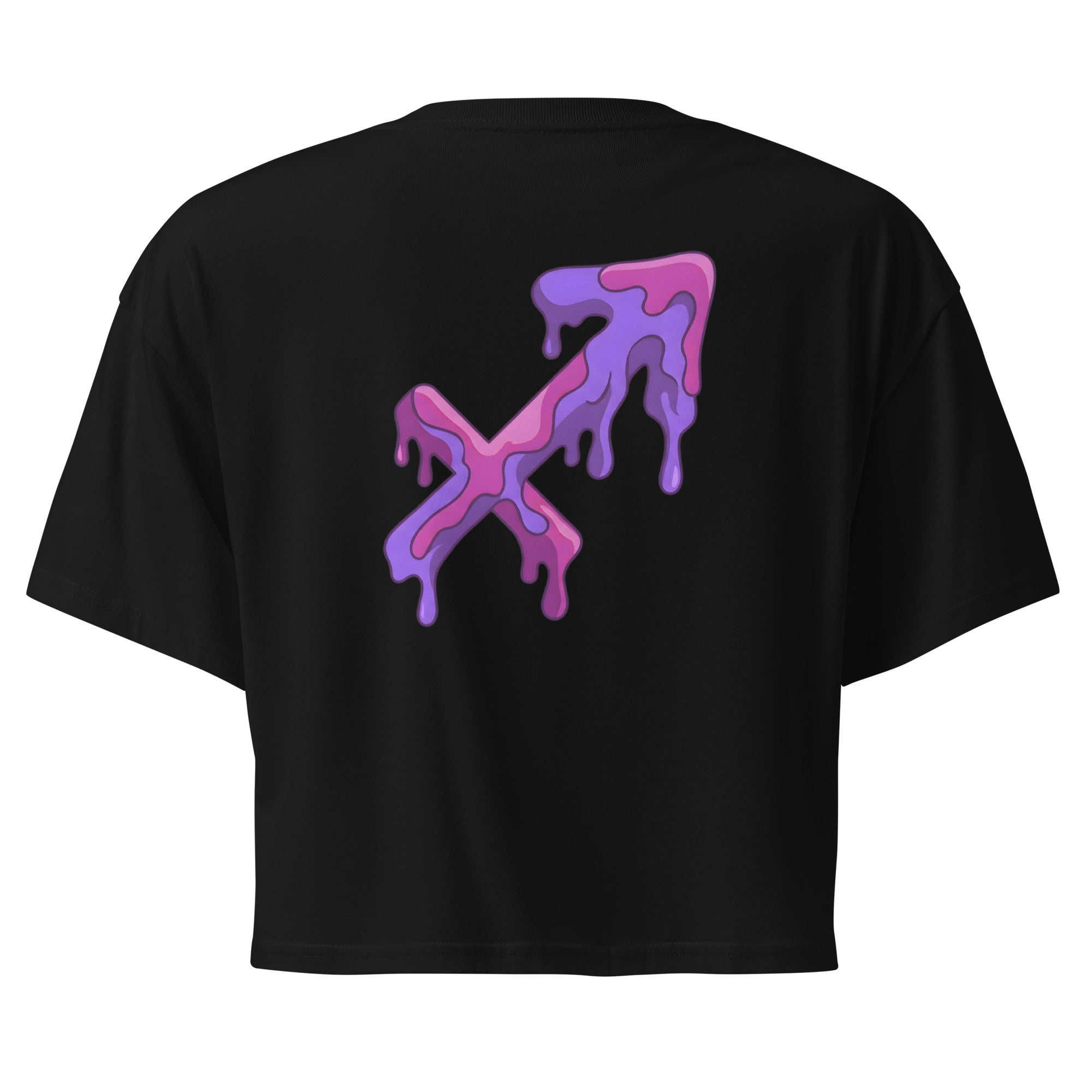Crop top zodiacale Sagittario retro streetwear Eclipse Lab.