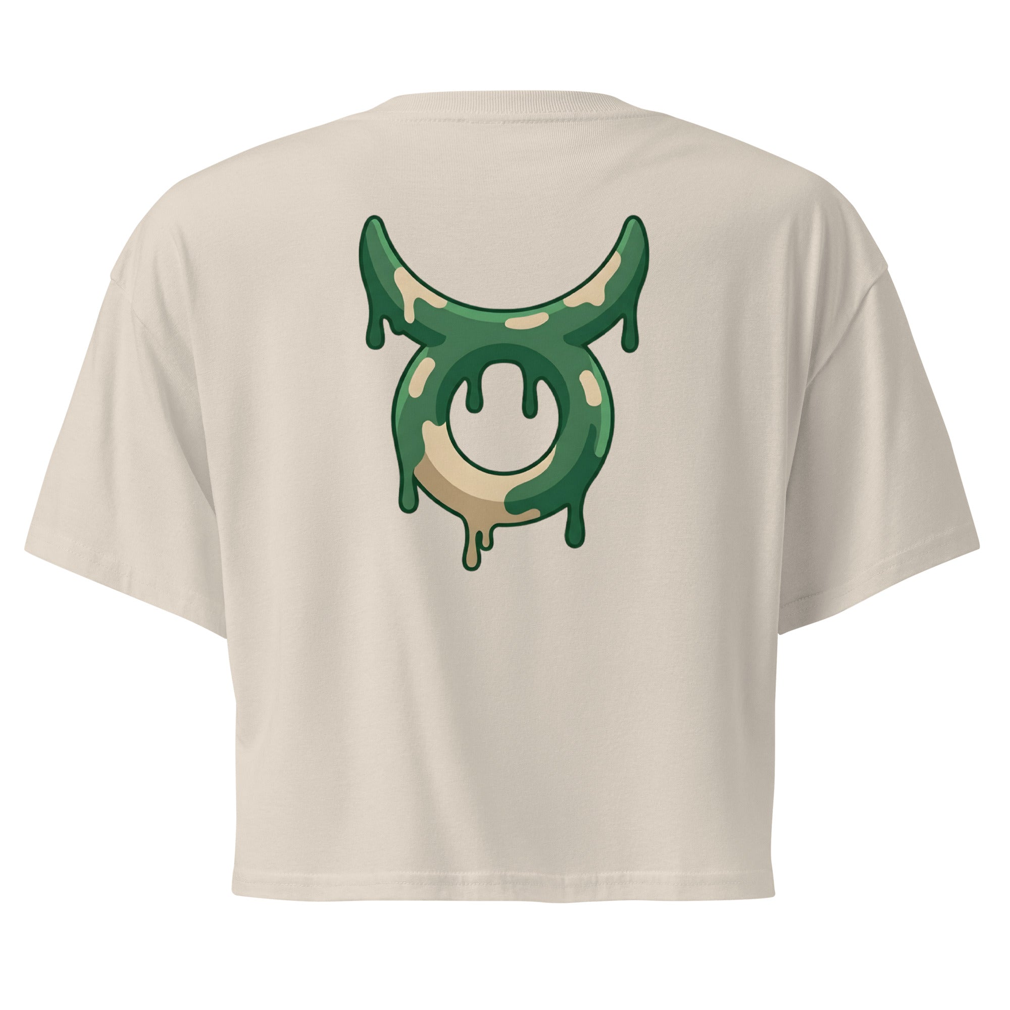 Crop top zodiacale Toro retro streetwear Eclipse Lab.