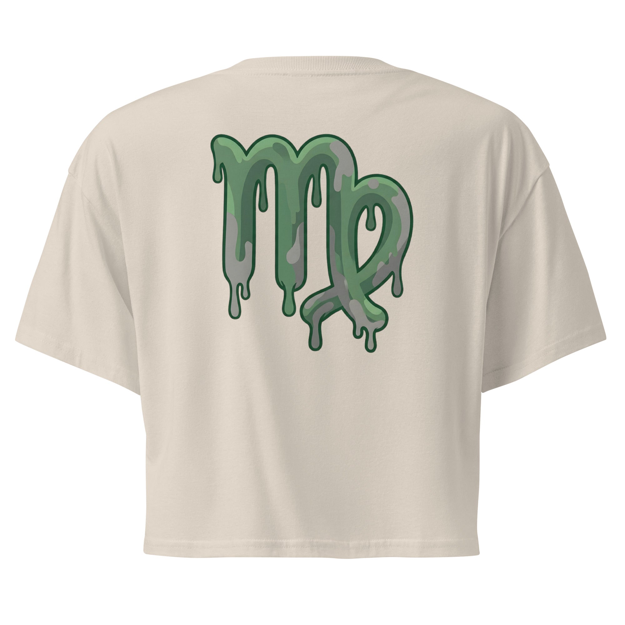 Crop top zodiacale Vergine retro streetwear Eclipse Lab.