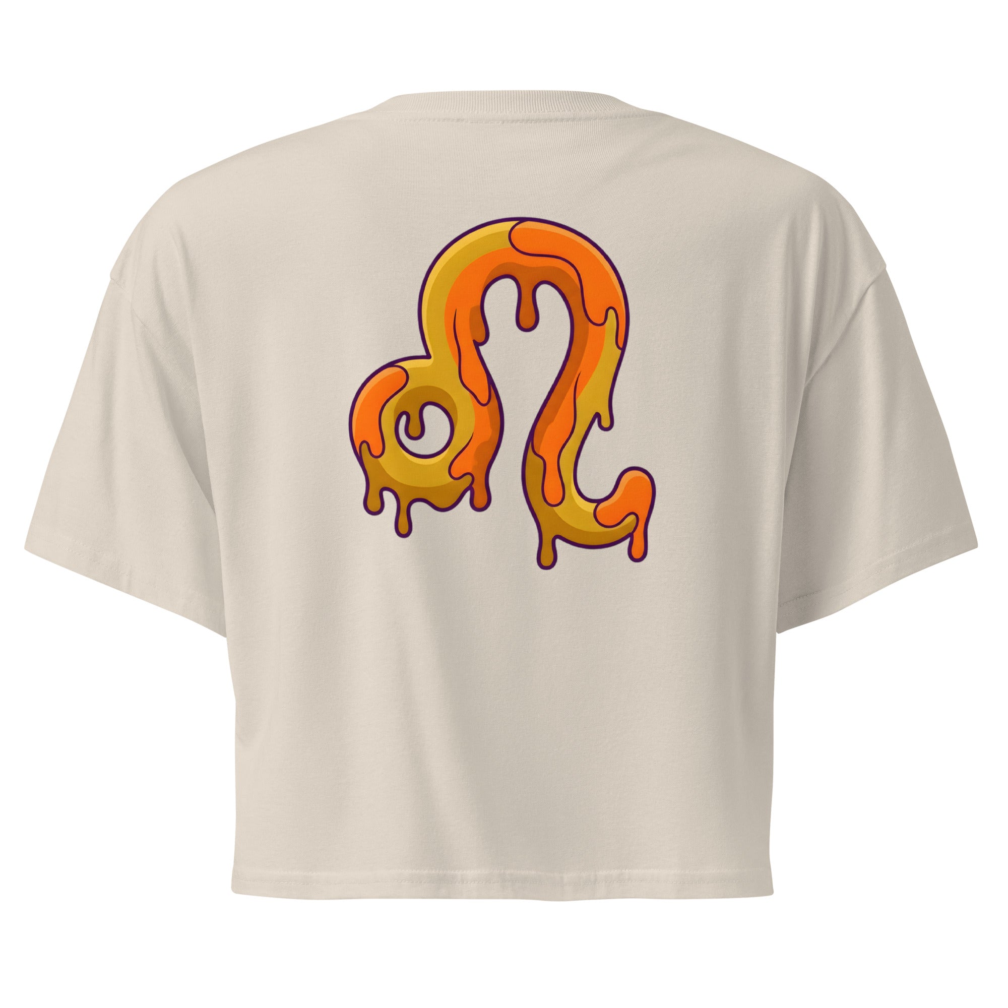 Crop top zodiacale Leone retro streetwear Eclipse Lab.