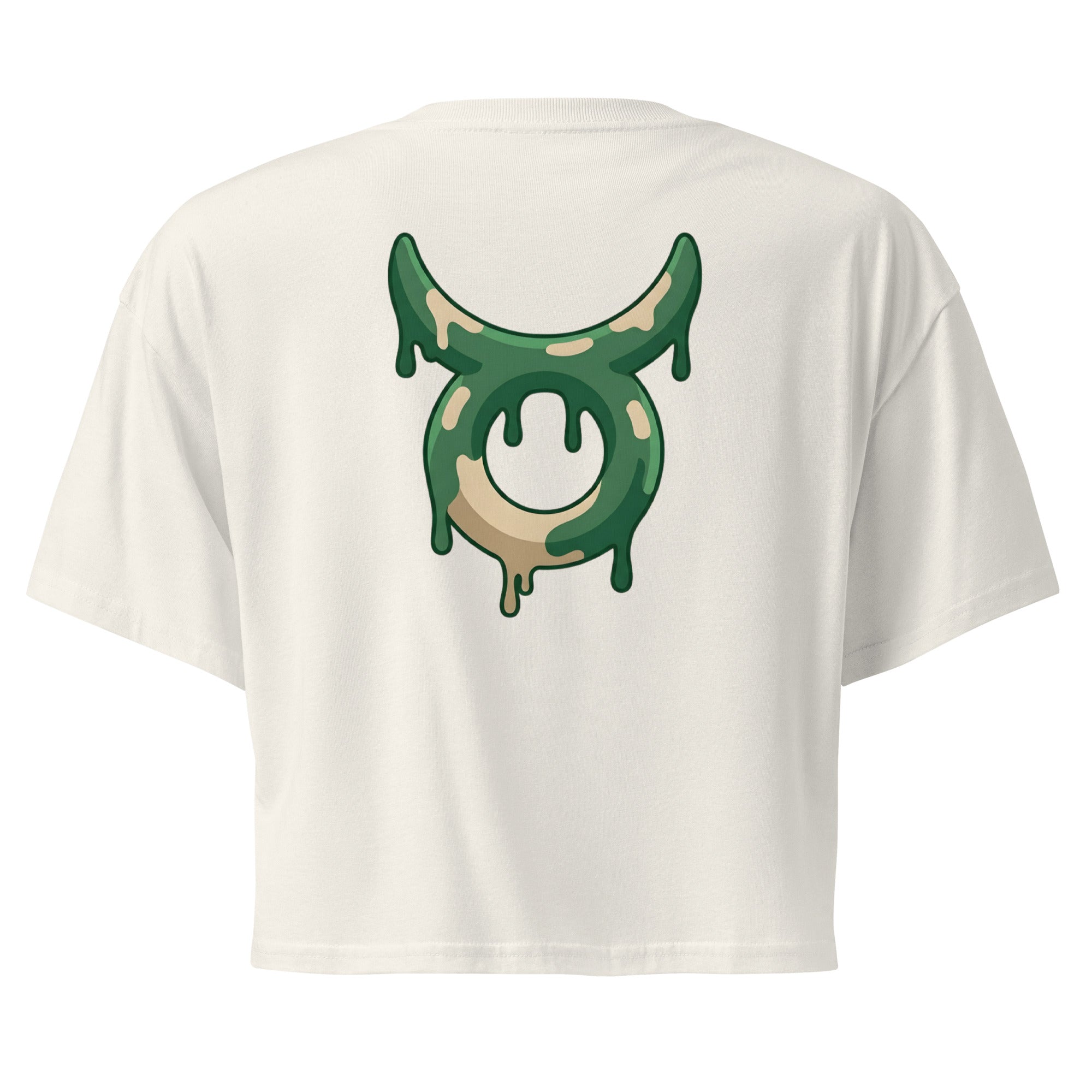 Crop top zodiacale Toro retro streetwear Eclipse Lab.