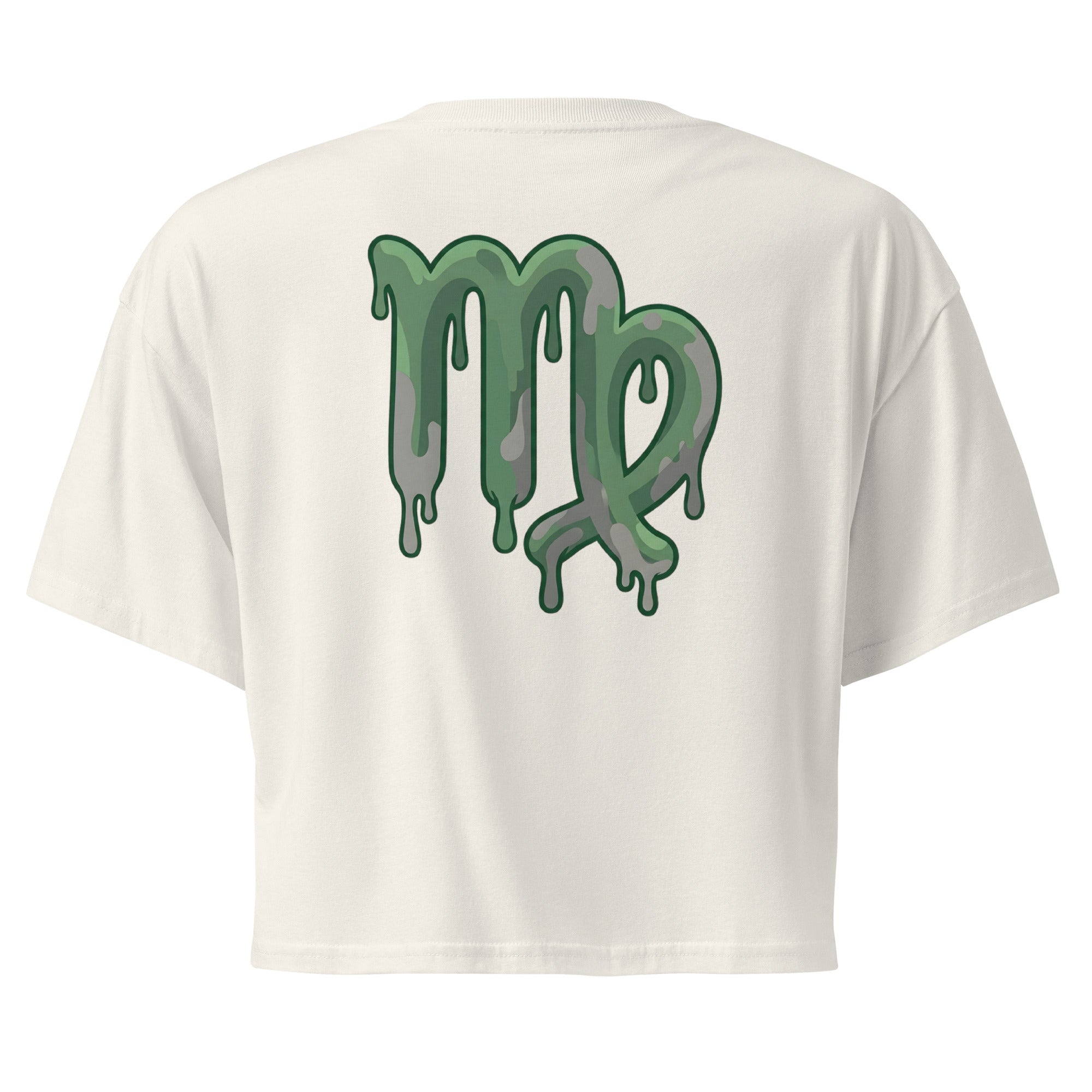 Crop top zodiacale Vergine retro streetwear Eclipse Lab.