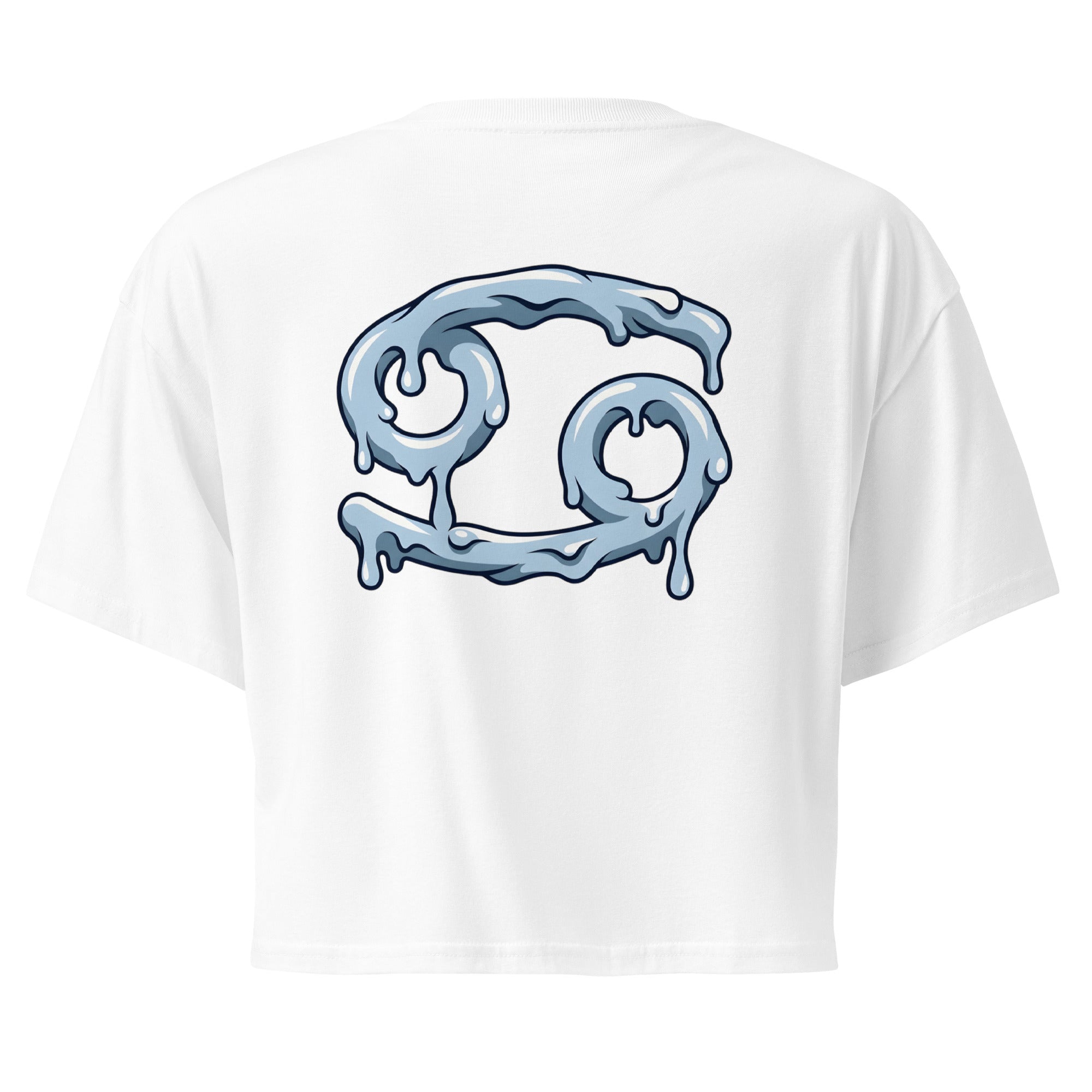Crop top zodiacale Cancro retro streetwear Eclipse Lab.