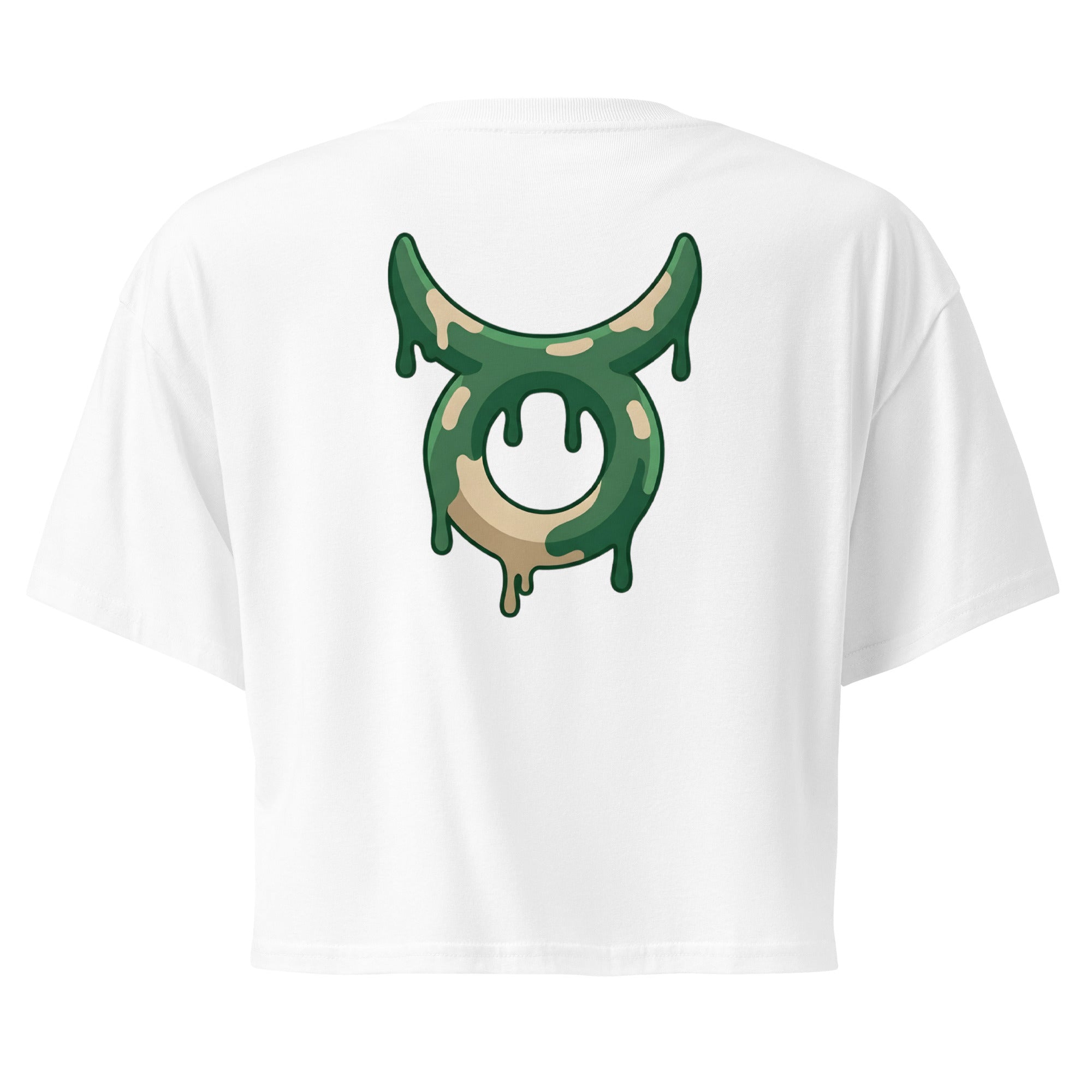 Crop top zodiacale Toro retro streetwear Eclipse Lab.