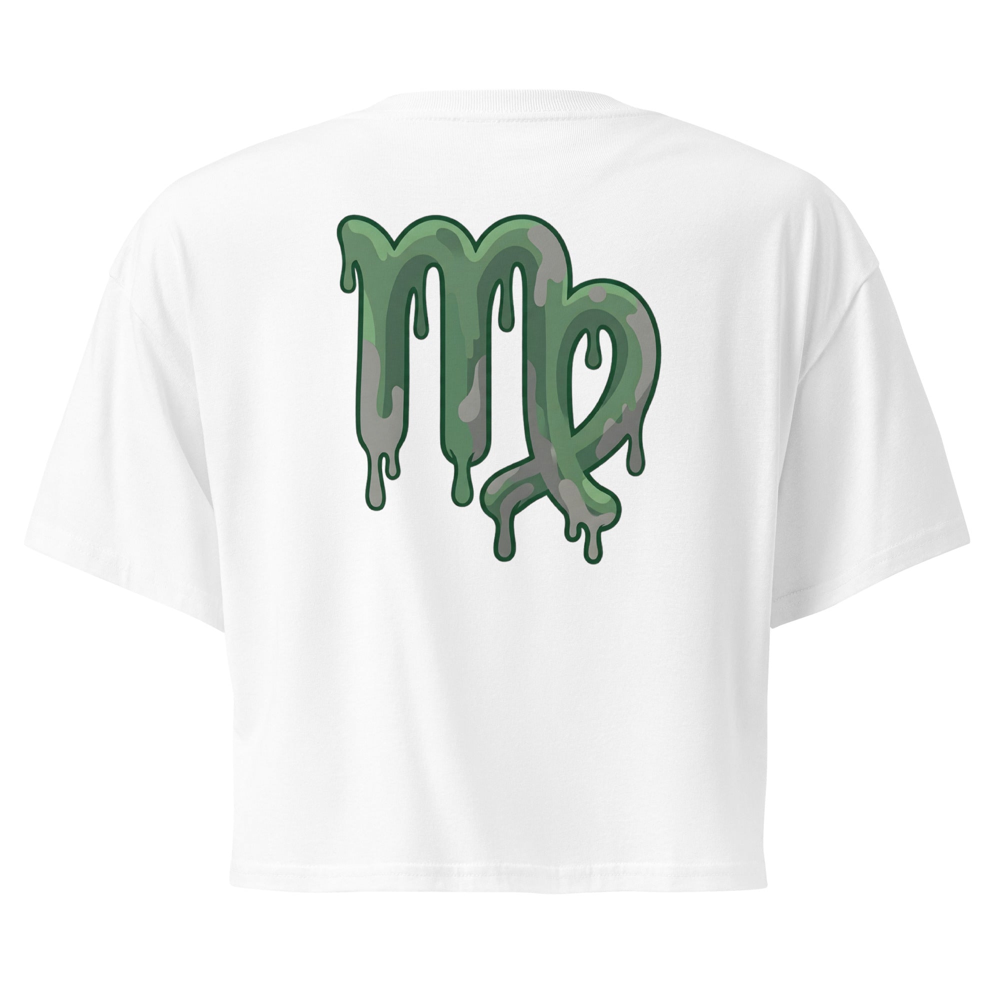 Crop top zodiacale Vergine retro streetwear Eclipse Lab.